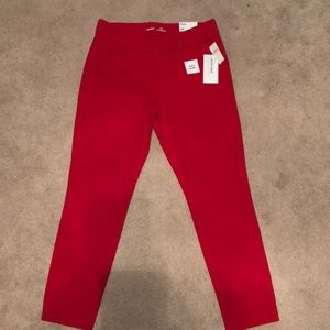 NWT! Old Navy Dress Pants. Red. Size 10